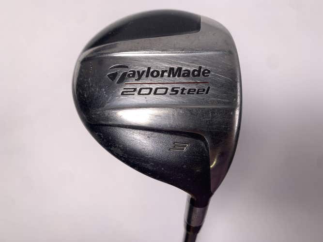 TaylorMade 200 Steel 3 Fairway Wood 15* Lite 80g Regular Graphite Mens RH