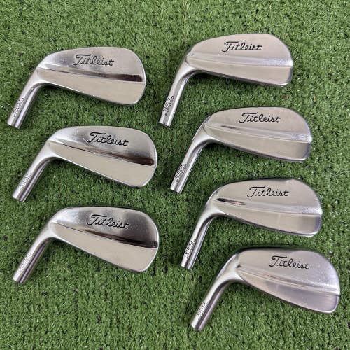 Titleist 620 MB Forged Iron Set Club Heads Only 4-PW Left Handed