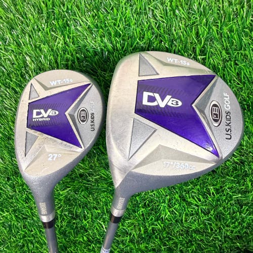 LEFTY USKG US Kids UL54-s WT-15 DV3 17° 27° Junior K-Flex Youth Graphite 36"