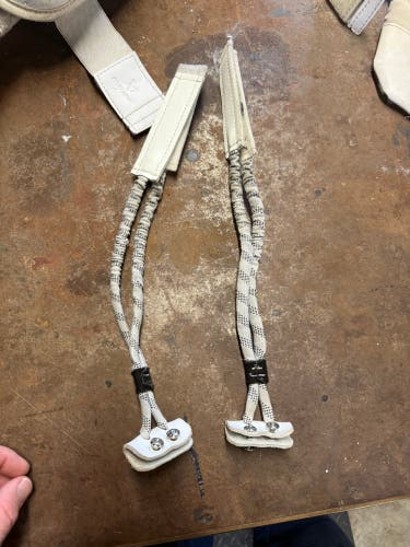 Hockey goalie prolace hybrid toe ties