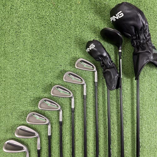 Ping Prodi G Black Dot Golf Set Driver Wood Hybrid Irons Wedges Youth Junior