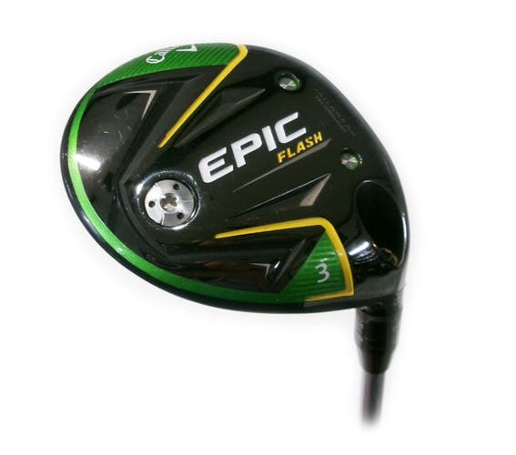 Callaway Epic Flash 15* 3 Wood Project X Even Flow 5.0 45g Senior Flex
