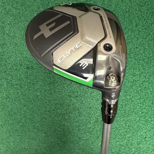 Callaway Elyte #3 Fairway Wood Men's Right Hand Regular Flex Denali Graphite