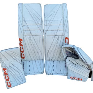 Connor Ungar Condors 36+3 CCM EFlex 7 Goalie Full Set Pro Stock (Used) 30327