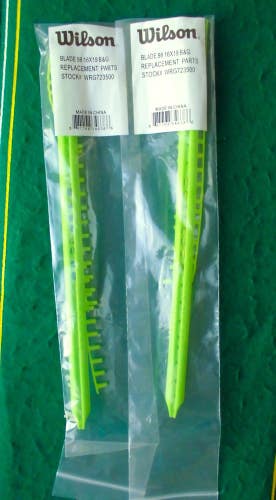 2xWRG723500 Grommet sets 2015 Wilson BLX Blade 98 16x19 Parallel Drilling NEW