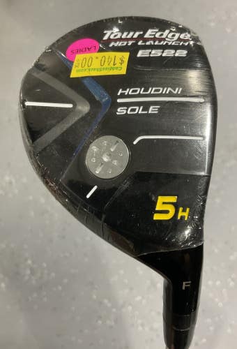 Tour Edge HOT LAUNCH E522 #5 Hybrid 37" FUBUKI HL Series 50 Ladies Flex RH