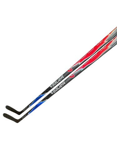 (NEW) 2-Pack | Bauer Vapor Flylite | Flex: 82 | Curve: P90TM | Color: Blue/Red