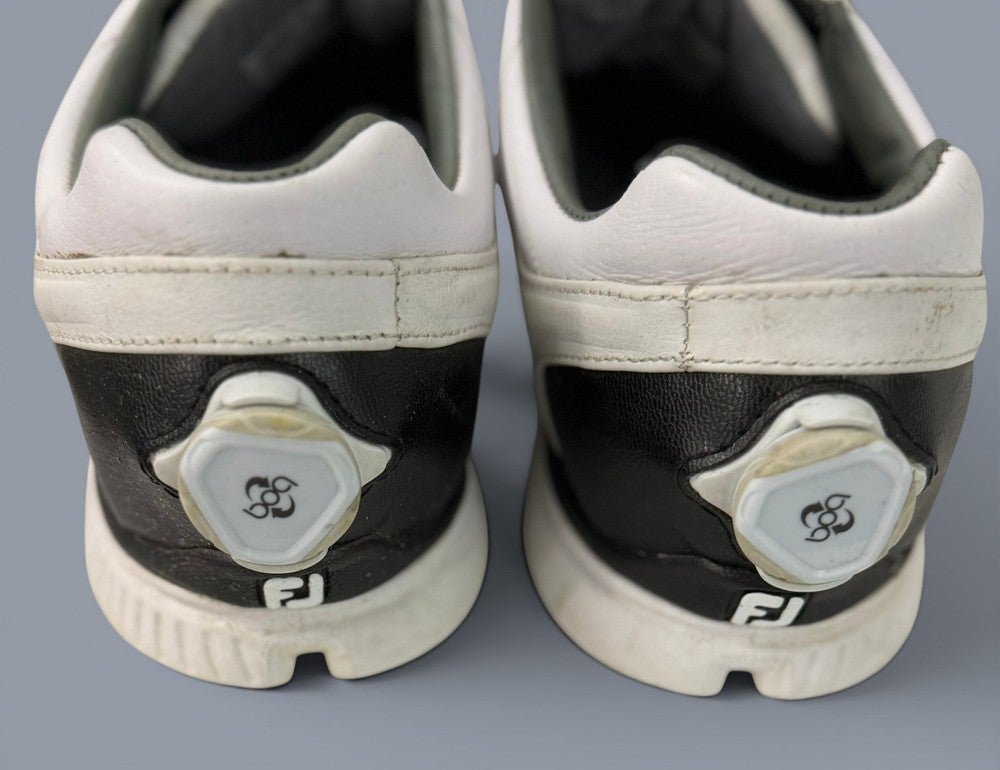 Footjoy Pro SL BOA Golf Shoes Mens 11 M White Black Leather  display picture 3