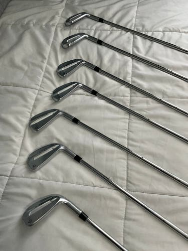Men's 2025 TaylorMade P-790 Right Handed Iron Set Stiff Flex Steel Shaft (New)