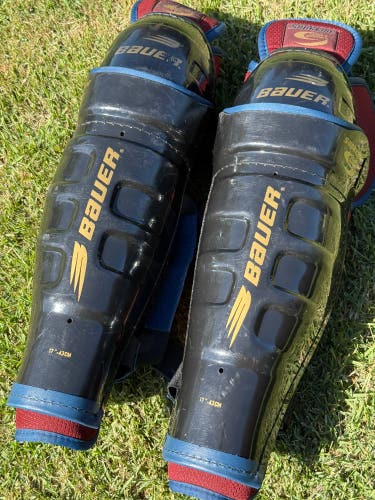 Senior Bauer Supreme SG 1000 17" Shin Pads (Used)