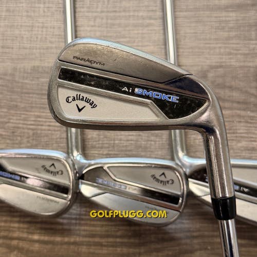 Callaway Paradym Ai Smoke Iron Set 5-AW / Elevate Steel, Regular (172)