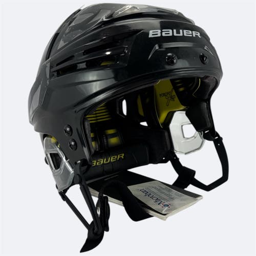 Pro Stock New Large Bauer Re-Akt Pro Black Hockey Helmet