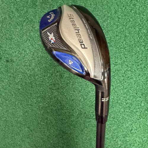 Callaway Steelhead XR 22 4H Hybrid 5.5 HZRDOUS Regular Flex Graphite Shaft MRH