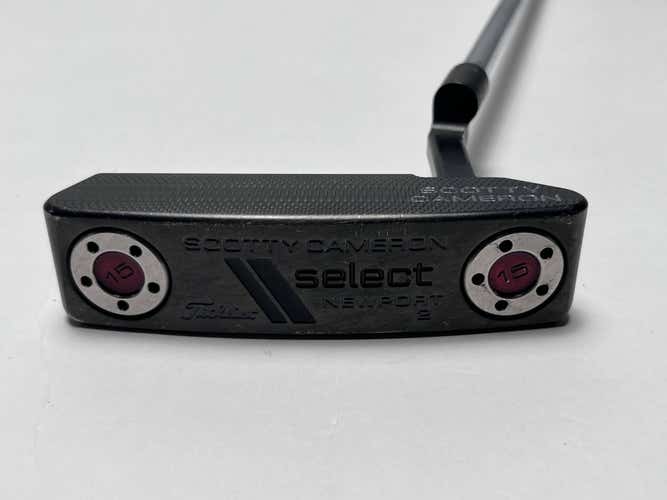Scotty Cameron Select Newport 2 2016 Charcoal Mist Putter 35" Mens RH