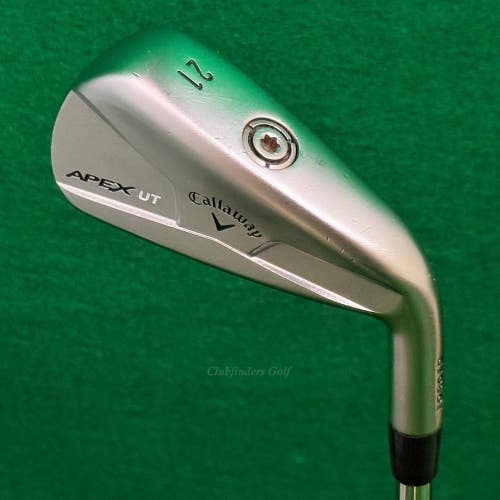 Callaway Apex UT Forged 21 Utility Iron Stepped Steel Stiff Flex