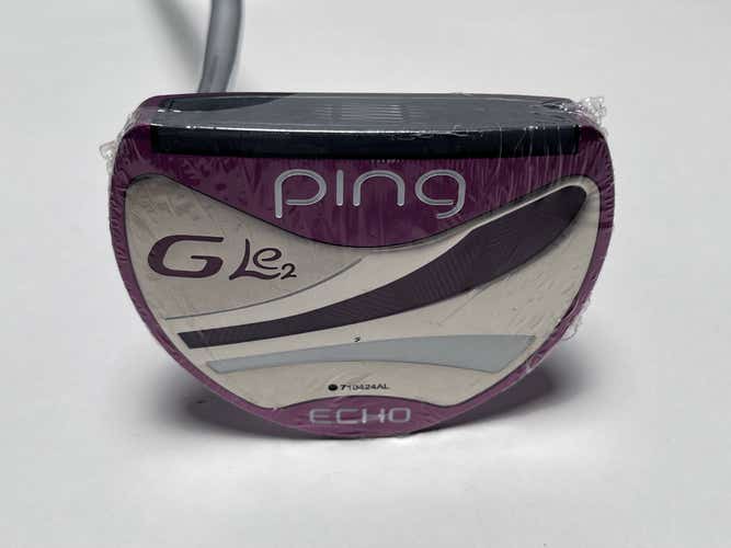 LEFTY Ping G LE 2 Echo Putter 33" Black Dot Womens LH NEW