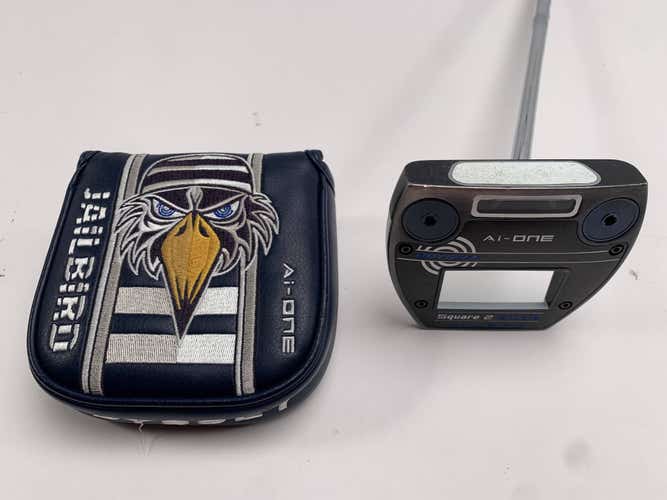 Odyssey Ai-ONE Square 2 Square Jailbird Putter 35" Stroke Lab Mens RH HC