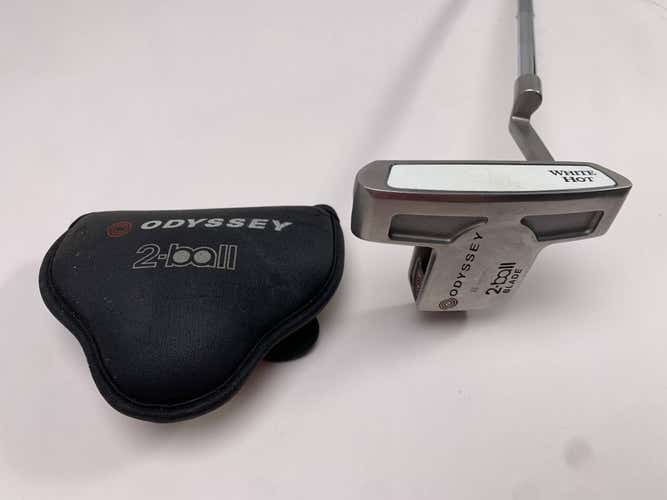 Odyssey White Hot 2-Ball Blade Putter 35" Mens RH HC