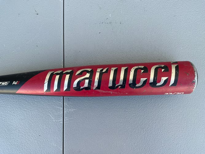 2019 Marucci CAT8 Alloy Bat BBCOR Certified (-3) Alloy 30 oz 33" (Used)