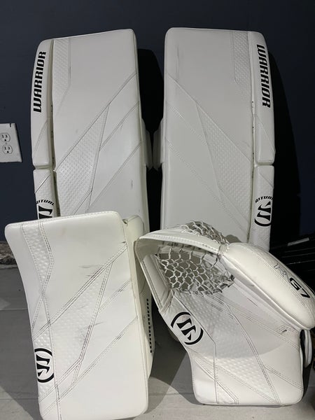 34" + 1.5 Warrior Ritual G7 RTL Regular Goalie Full Set (Used)
