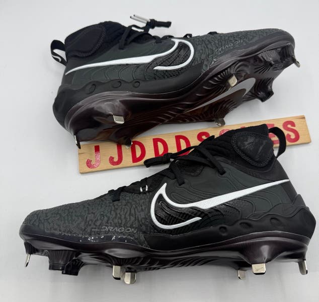 Nike Alpha Huarache NXT Black Metal Baseball Cleats DJ6517  display picture 3