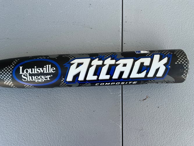 ***HOT BAT***Louisville Slugger Attack Composite Bat USSSA (-13.5) Composite 12.5 oz 26" (Used)