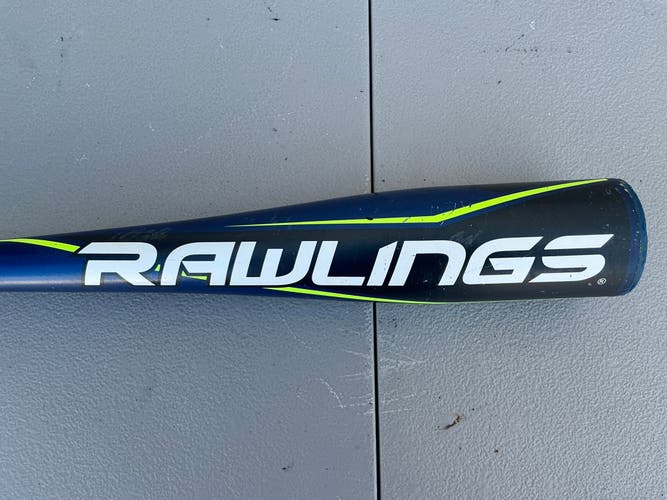 2022 Rawlings RX9 Alloy Bat USABat Certified (-9) Alloy 18 oz 27" (Used)
