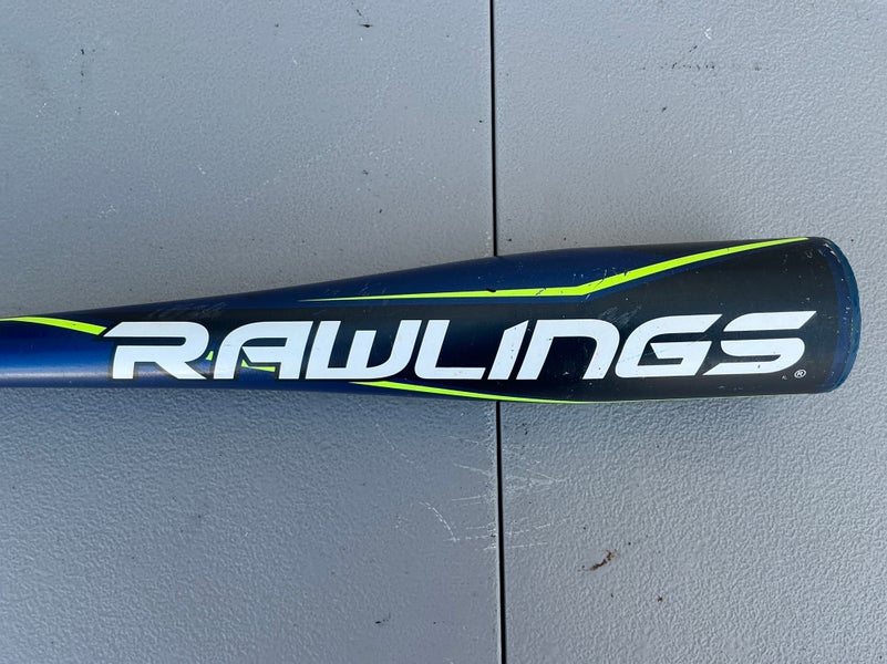 2022 Rawlings RX9 Alloy Bat USABat Certified (-9) Alloy 18 oz 27" (Used)