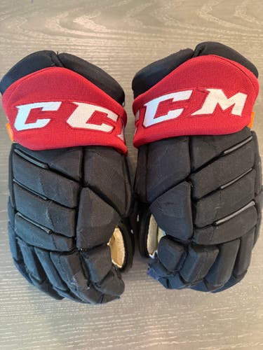 CCM JetSpeed FT1 Pro Stock Hockey Gloves 14” Black Tucson 2496
