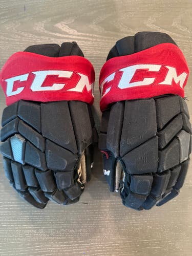 CCM HGTK Tacks Pro Stock Hockey Gloves 14” Tucson 2418