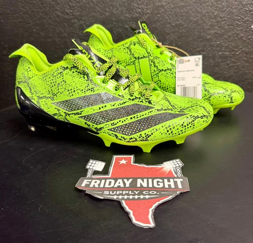 Adidas Adizero Electric Football Cleats Men’s Size 9.5 Exotic Speed Green NEW w/ Tags