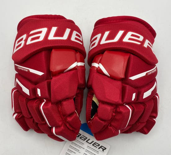 NEW Bauer Supreme Matrix Gloves, Red, 11”
