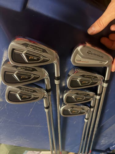 Men's 2015 TaylorMade PSi Iron Set RH Regular Flex +1/4” LENGTH (Used)