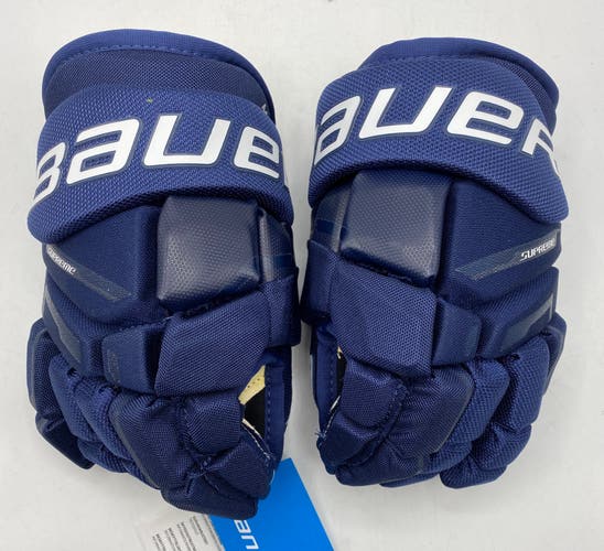NEW Bauer Supreme Matrix Gloves, Navy, 11”