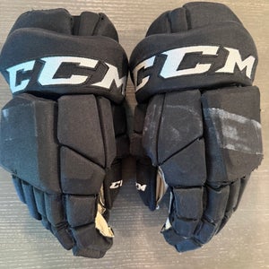 CCM HGTK Tacks Pro Stock Hockey Gloves 14” Stars 2593