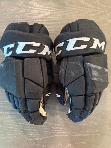 CCM HGTK Tacks Pro Stock Hockey Gloves 14” Stars 2593