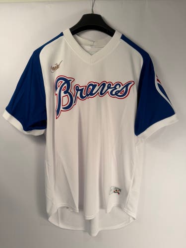 Atlanta Braves Cooperstown Collection Baseball Jersey Size Large #35