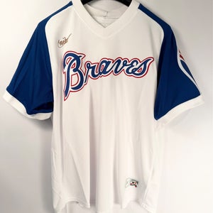 Atlanta Braves Cooperstown Collection Baseball Jersey Size Large #35