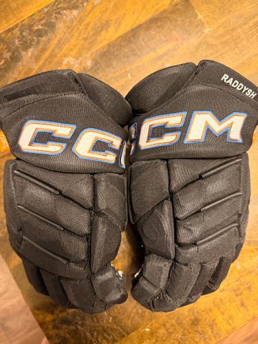 CCM JetSpeed FT1 Gloves 14" Pro Stock (Used)Washington Retro