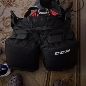 Junior Medium 2022 CCM Axis F5 Hockey Goalie Pants (Used)