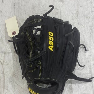 Black Wilson A950 LH Baseball Glove 11.75" (Used)