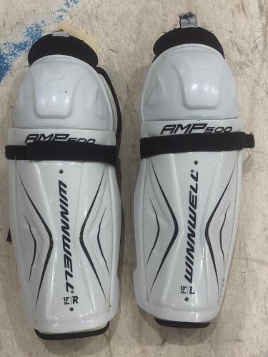 Senior Winnwell AMP 500 Shin Pads 13" (Used)