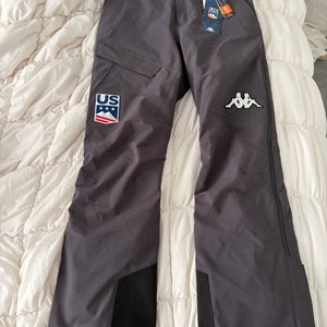 New US Ski Team small unisex race snow pants