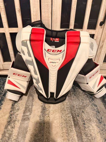 Small CCM EFlex 5.9 Goalie Chest Protector Intermediate (New)