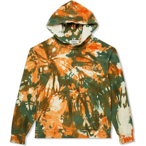 Whole Forest Hoodie Men's Medium Multicolor Tie-Dye Long Sleeve Pullover NLW107
