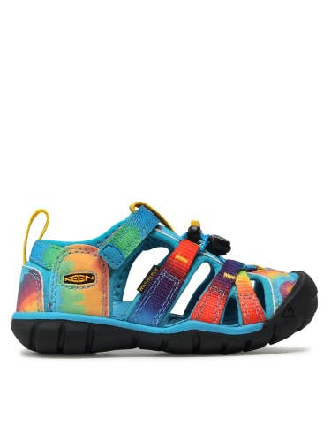 Keen Seacamp II CNX 1025133 Sandals Kids 13M Blue Tie Dye Adjustable Strap DAB33