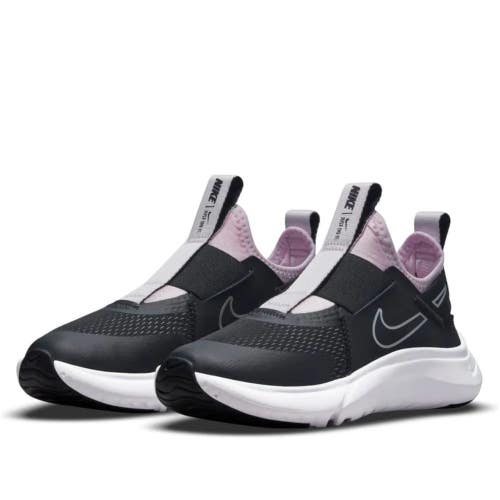 Nike Flex Plus CW7429-006 Sneakers Girls US 3 Black Pink Running Shoes DDK1048