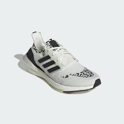 Adidas Ultraboost 22 GX5573 Men's US 10M White Dyed Zebra Running Shoes DDK1019