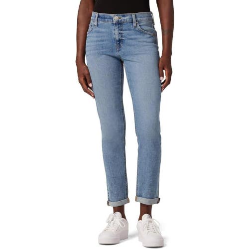 Hudson Lana Boyfriend Jeans Women's 23 Blue Denim Mid Rise Zip Fly Ankle NLW137