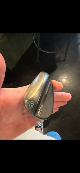 SM10 RAW Titleist Vokey SM10 Right Handed Wedge Wedge Flex 58 Degree Steel Shaft (Used)